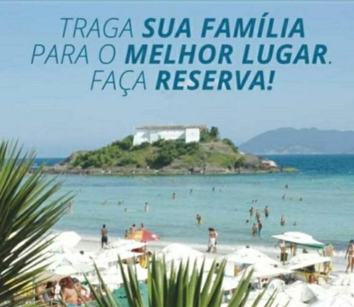 Cabo Frio Lindo apê 03qtos 300m da Praia do Forte Exterior foto